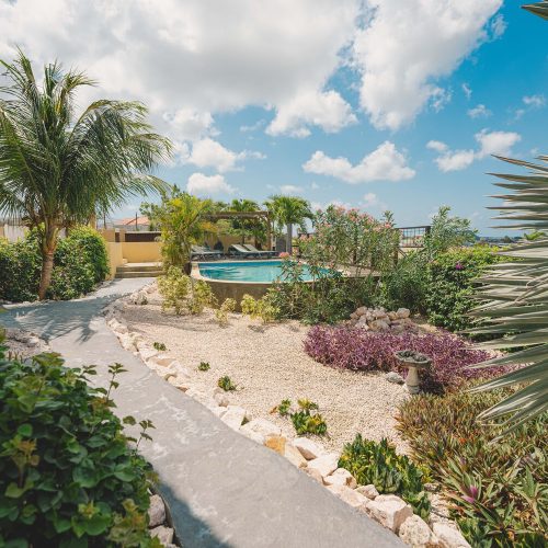 Vakantie in een rustige wijk nabij populaire stranden Jan Thiel en Mambo beach - Appartement Sunshine van Villa Topzicht Curaçao