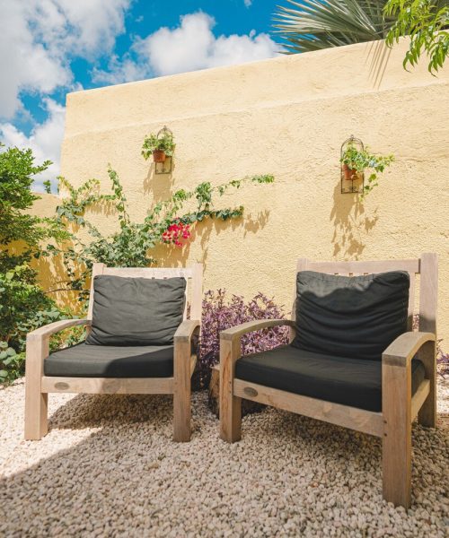 Lekker relaxen bij je appartement Sunshine - Villa Topzicht vakantie appartementen Curaçao